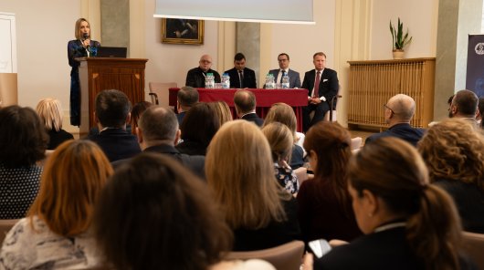 Zdjęcie z konferencji PAN