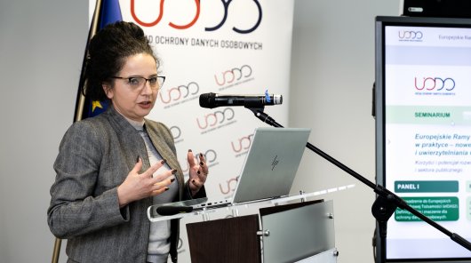 Zdjęcie z seminarium on-line pt. „Europejskie Ramy Cyfrowej Tożsamości (eIDAS2) w praktyce – nowe możliwości identyfikacji i uwierzytelniania w służbie ochrony danych. Korzyści i potencjał rozwoju dla biznesu i sektora publicznego”