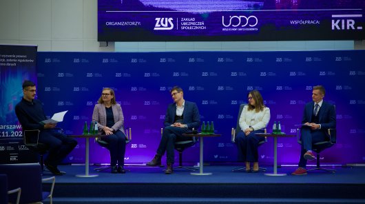 Zdjęcie z Konferencji „Nowe wyzwania prawne: Regulacje, zadania regulatorów i ochrona danych”