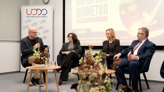 Zdjęcie z konferencji „Nowe horyzonty biometrii - bezpieczeństwo, tożsamość, rozwój”