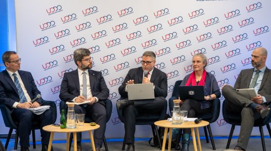 Zdjęcie z konferencji „The Role of the Council of Europe’s Framework Convention on Artificial Intelligence in the Protection of Privacy and Personal Data - Legal, Ethical, and Social Challenges in the AI Era”