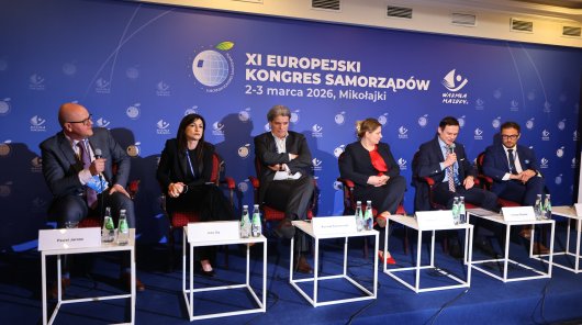 Zdjęcie z konferencji XI Europejskiego Kongresu Samorządów w Mikołajkach